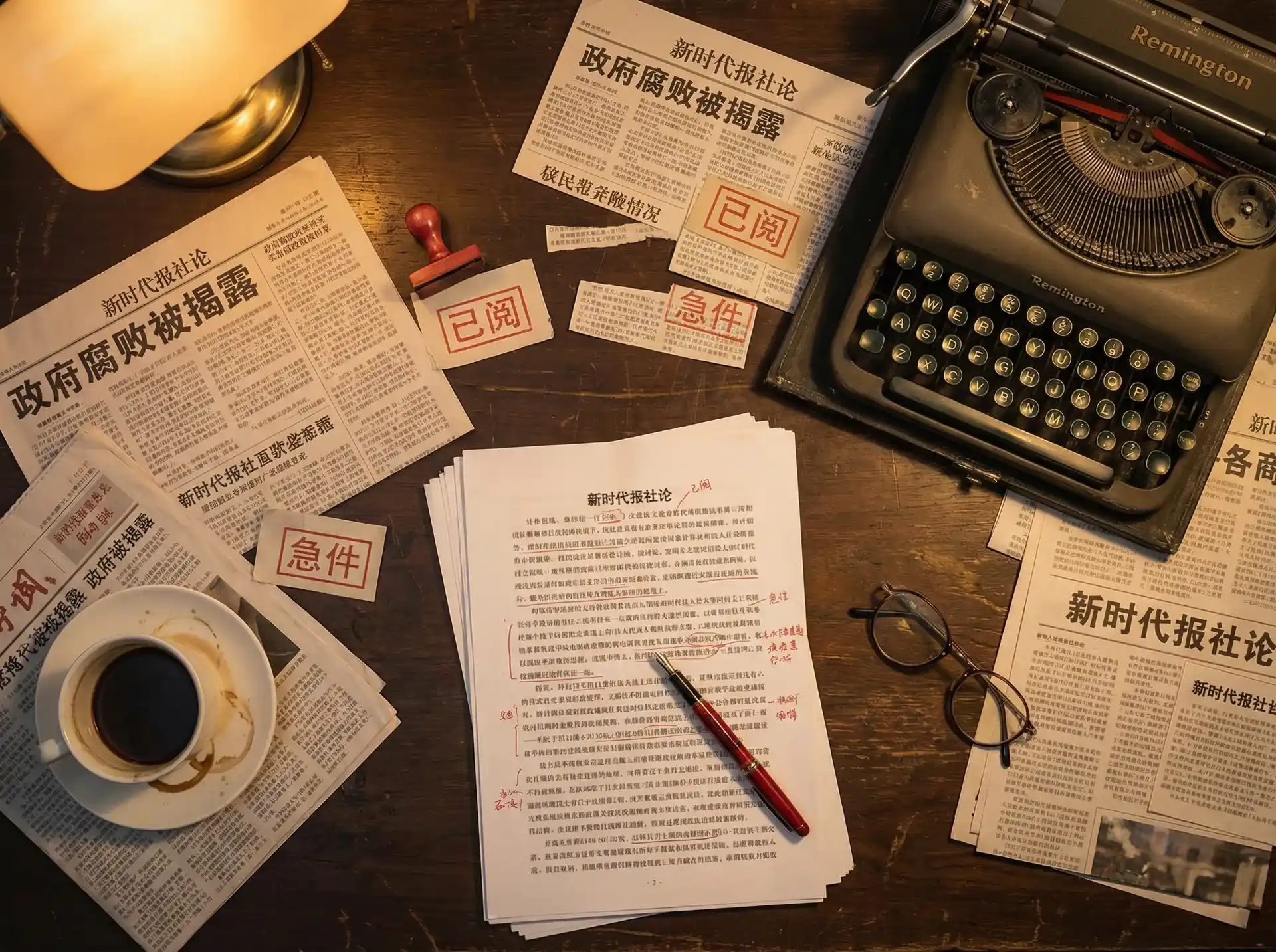免费高清视频 - 报社编辑部工作场景